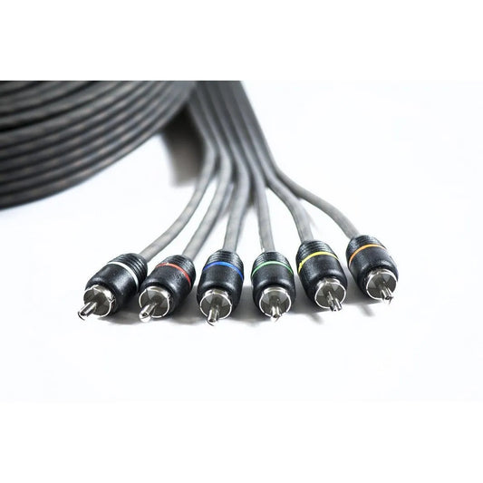 4-800157 STAGE1 Cinch-Kabel 5,5 m 6-Kanal