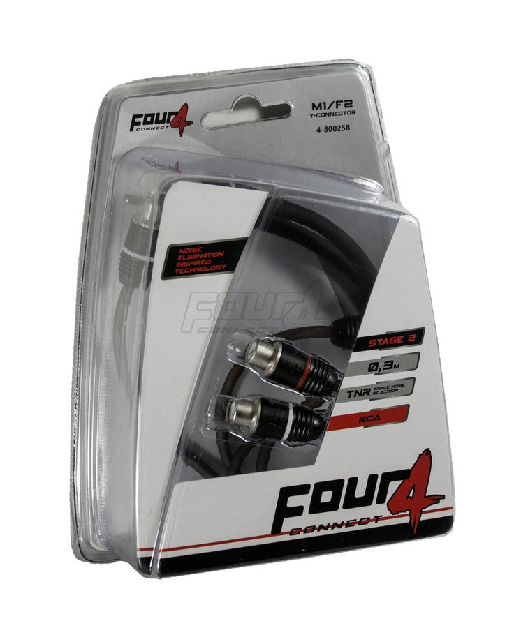 4-800258 STAGE2 Y-Adapter 1×M auf 2×W