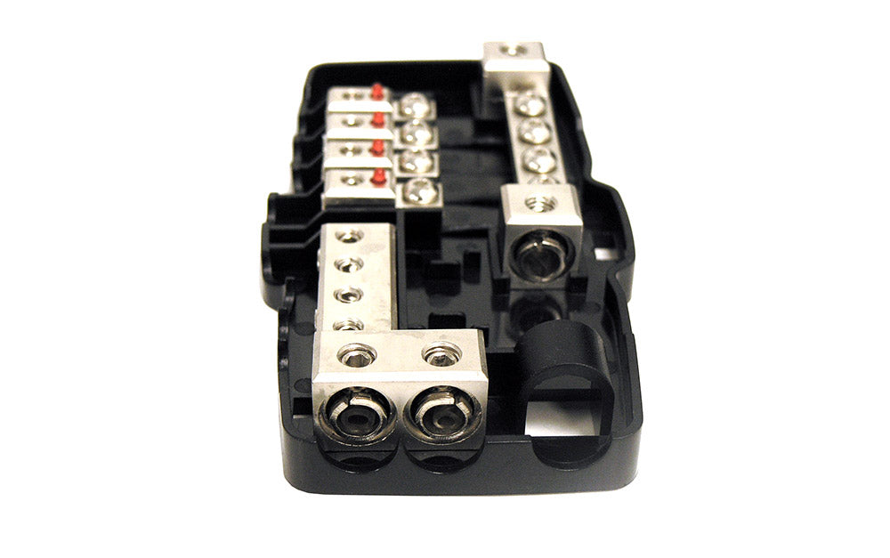 4-FB420 Plus/Minus-Sicherungshalter 2×50 mm² / 4×20 mm²
