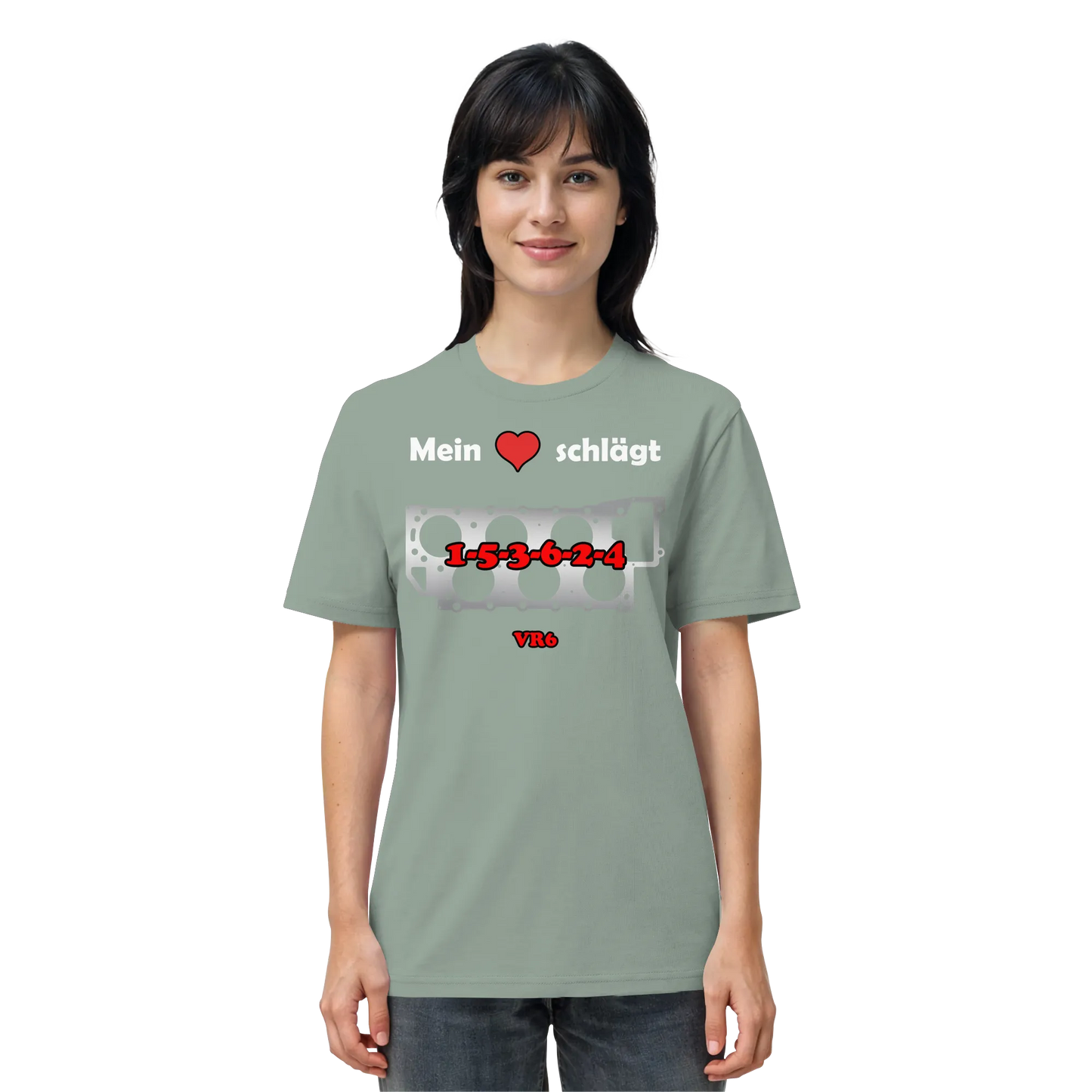 Mein Herz schlägt 1-5-3-6-2-4 Shirt