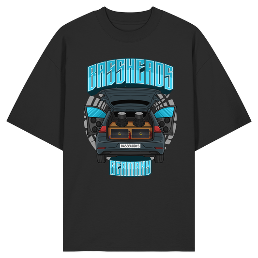 BASSHEADS GERMANY - Organic Oversize Shirt