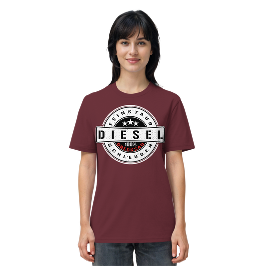 Feinstaub Schleuder Diesel 100% Drecksau - Organic Shirt