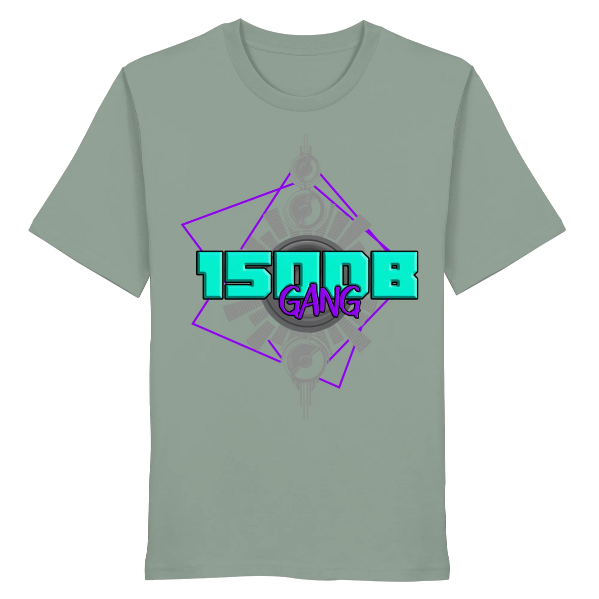 150DB Gang Shirt-Unisex-Shirts-BassBuddys-Aloe-XS-BassBuddys | Shop