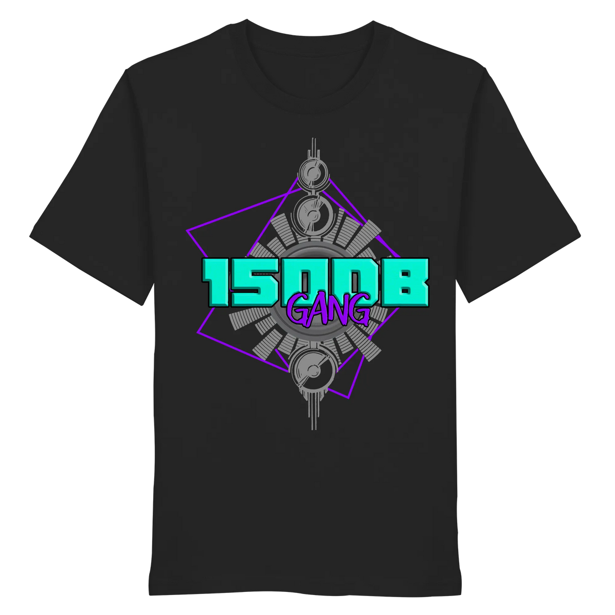 150DB Gang Shirt-Unisex-Shirts-BassBuddys-Black-XS-BassBuddys | Shop