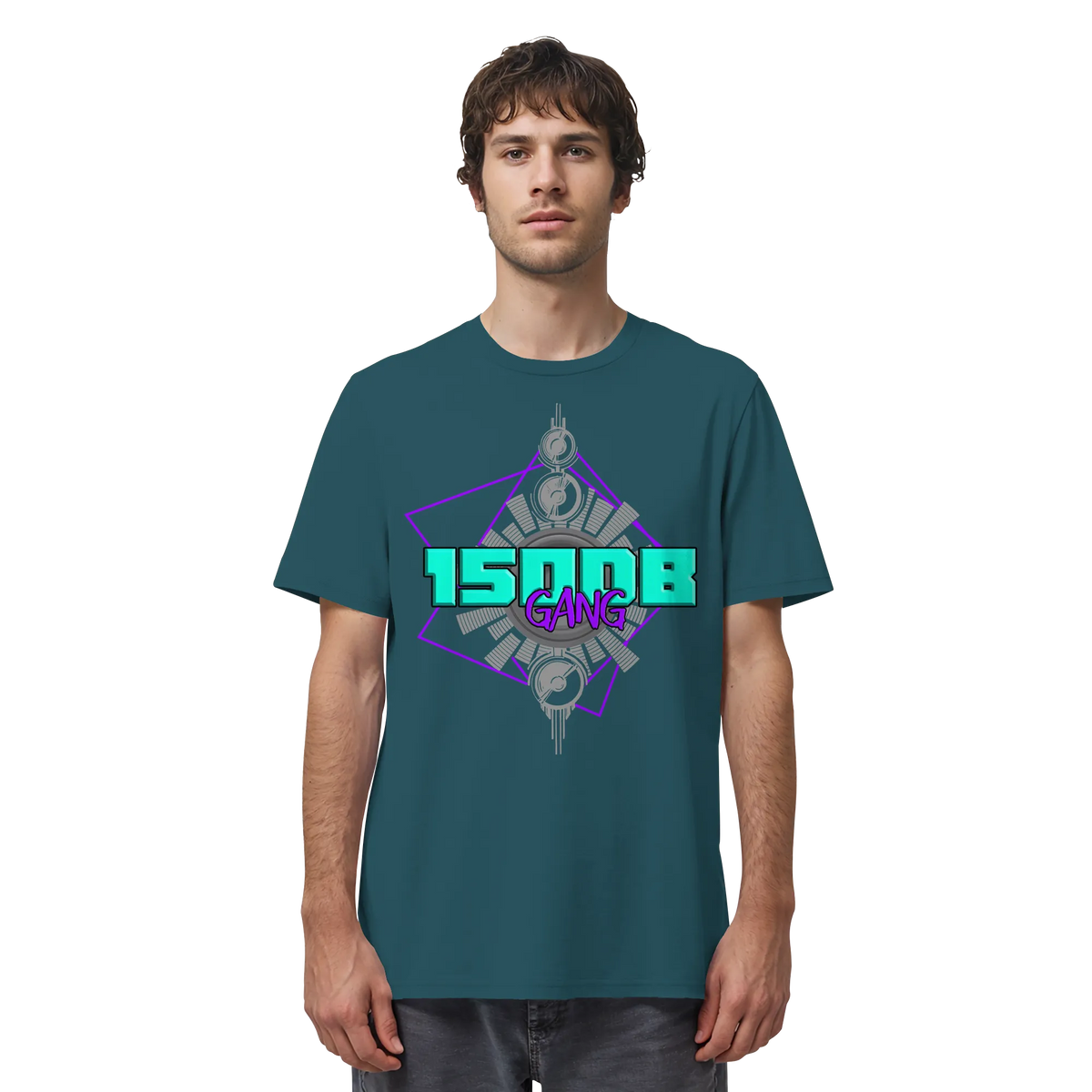 150DB Gang Shirt-Unisex-Shirts-BassBuddys-Burgundy-XS-BassBuddys | Shop