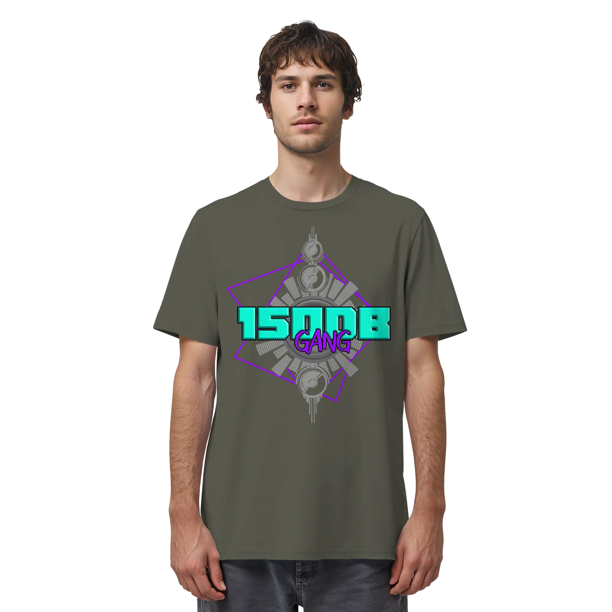 150DB Gang Shirt-Unisex-Shirts-BassBuddys-Burgundy-XS-BassBuddys | Shop
