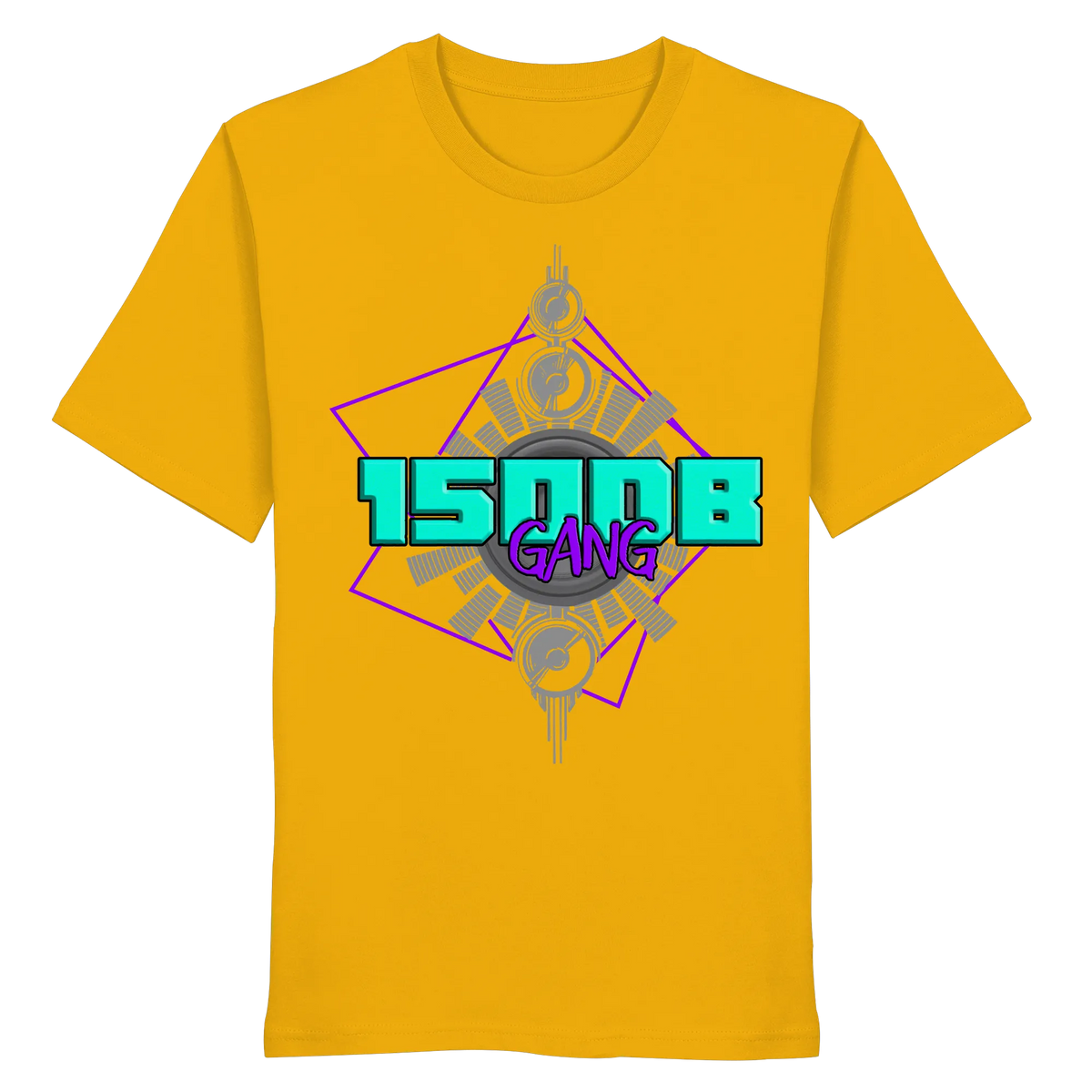 150DB Gang Shirt-Unisex-Shirts-BassBuddys-Spectra Yellow-XS-BassBuddys | Shop