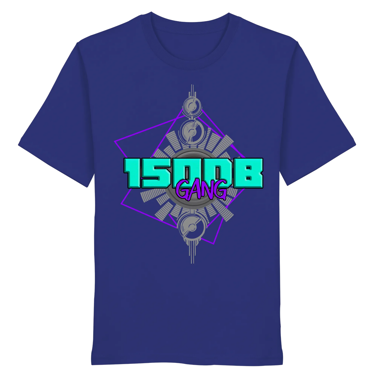 150DB Gang Shirt-Unisex-Shirts-BassBuddys-Worker Blue-XS-BassBuddys | Shop