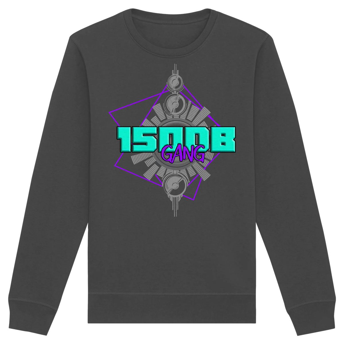150DB Gang Sweatshirt-Sweatshirts-BassBuddys-Anthracite-XS-BassBuddys | Shop