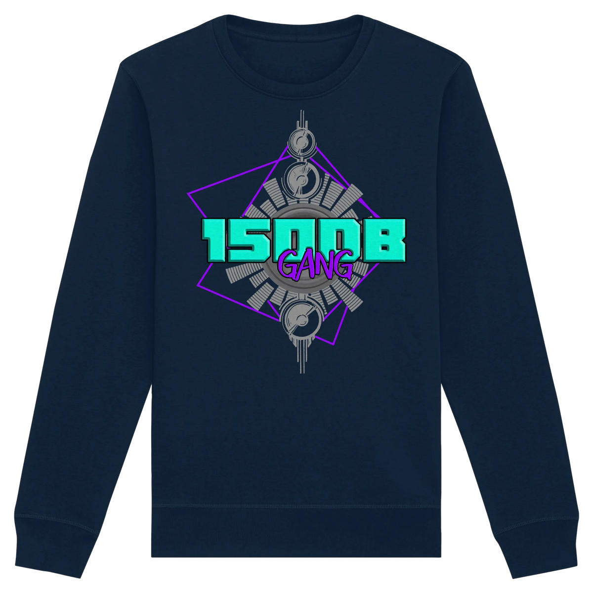 150DB Gang Sweatshirt-Sweatshirts-BassBuddys-French Navy-XS-BassBuddys | Shop