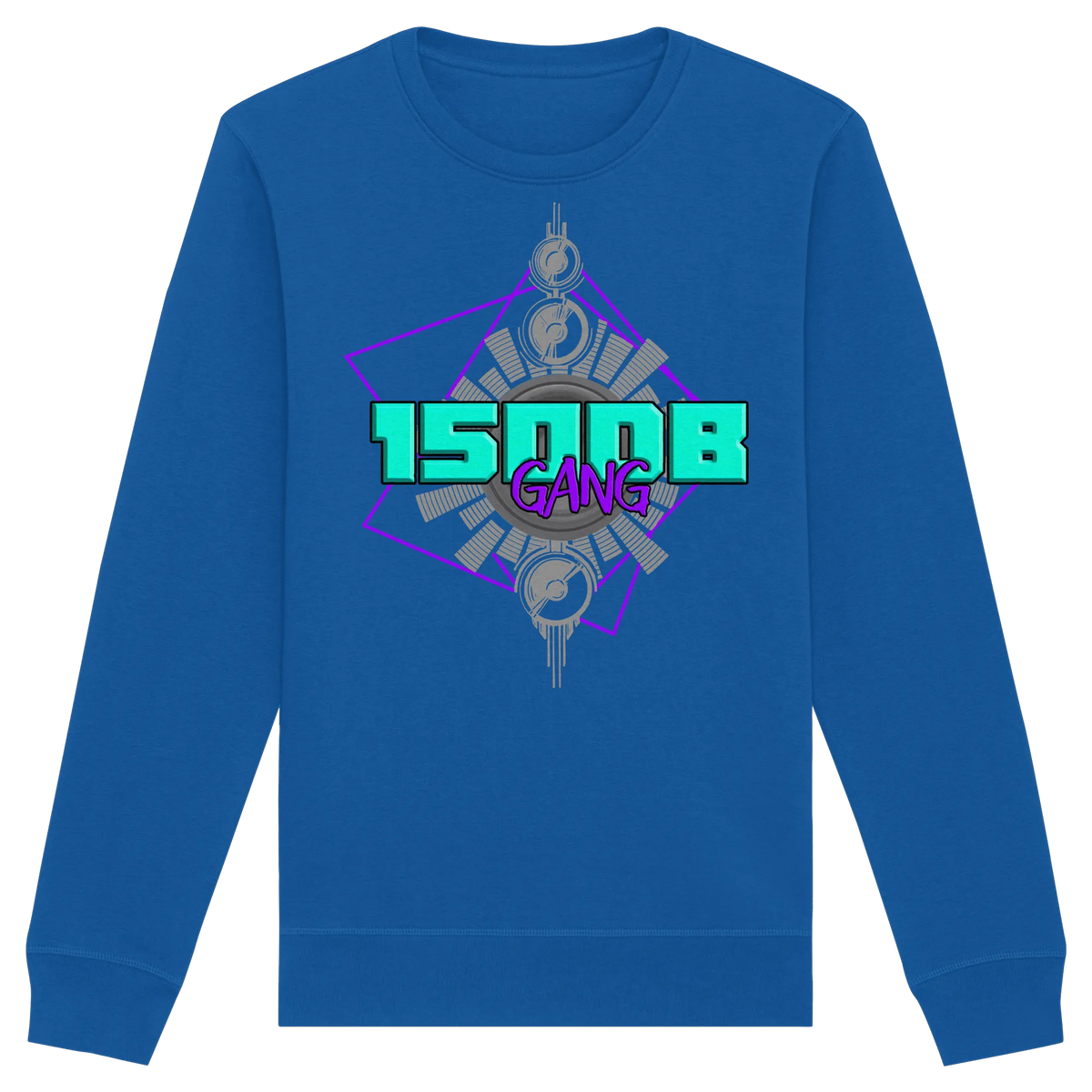 150DB Gang Sweatshirt-Sweatshirts-BassBuddys-Royal Blue-XS-BassBuddys | Shop