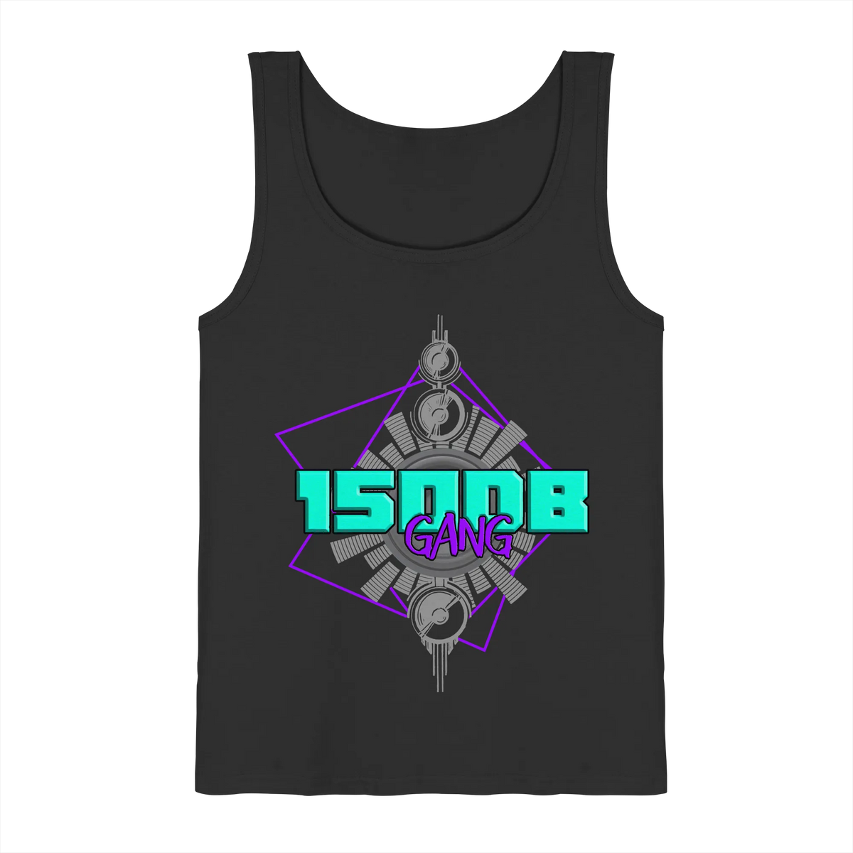 150DB Gang Tank-Top-Tank-Tops-BassBuddys-Black-S-BassBuddys | Shop