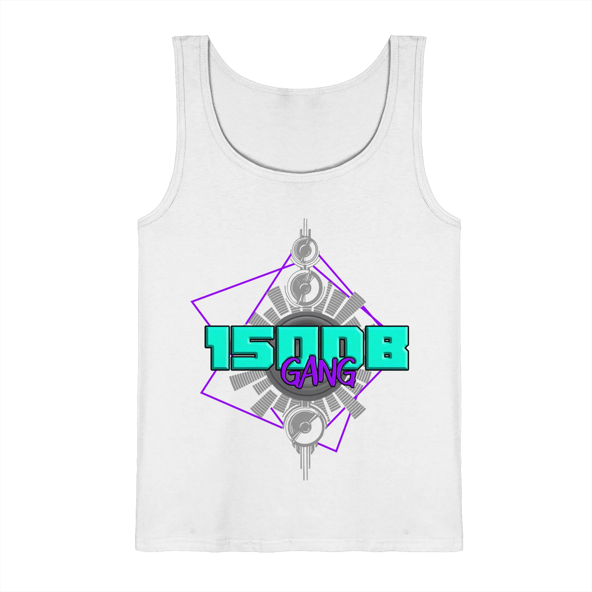 150DB Gang Tank-Top-Tank-Tops-BassBuddys-White-S-BassBuddys | Shop