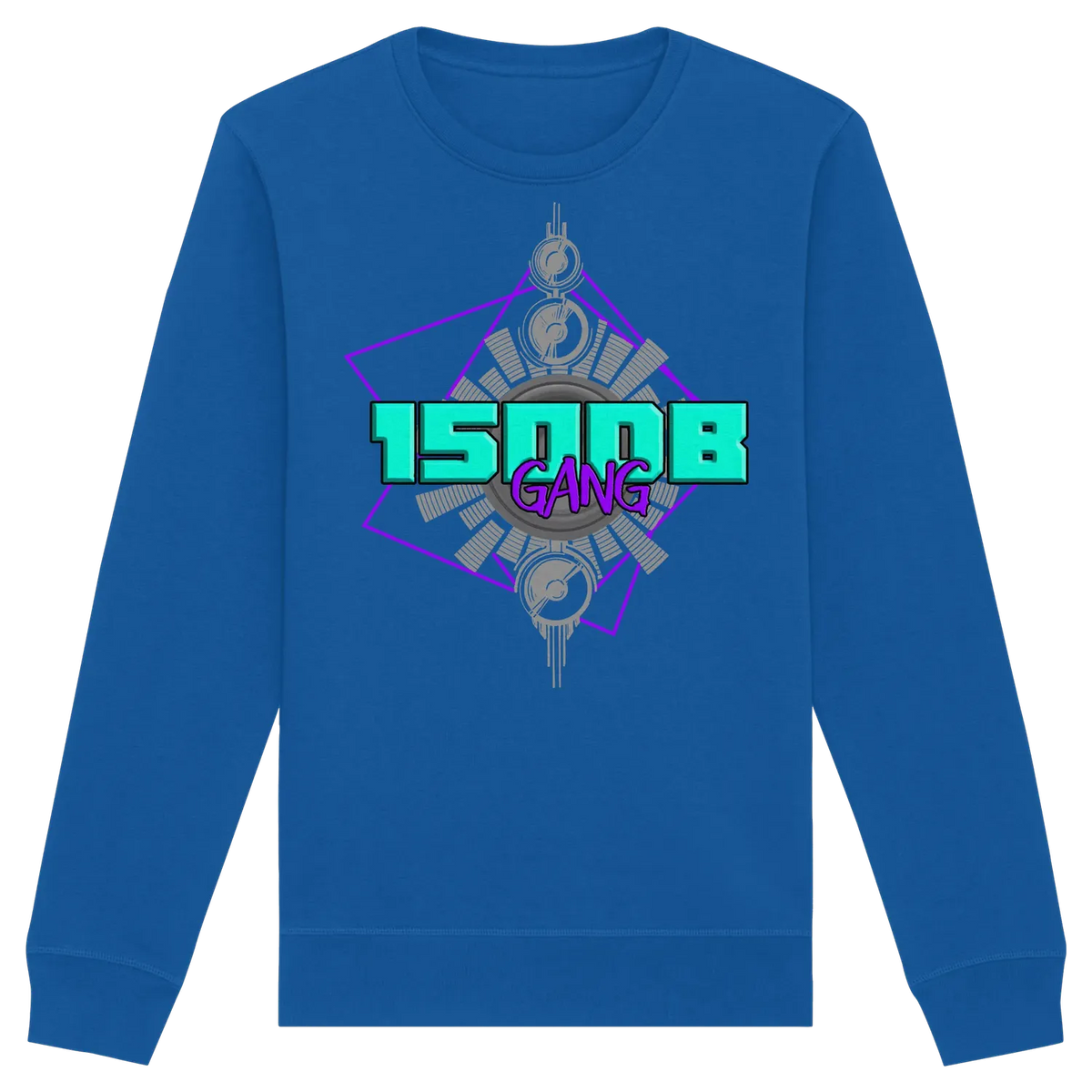 150DB Gang Sweatshirt Royal Blue XS – Produktbild 4