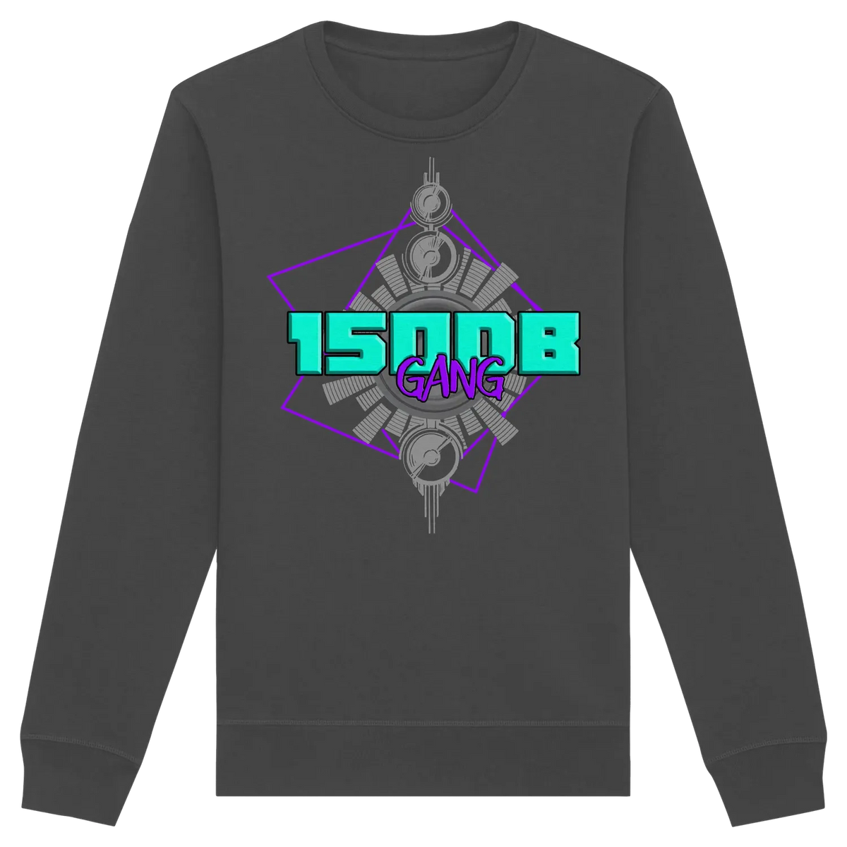 150DB Gang Sweatshirt Anthracite XS – Produktbild 6