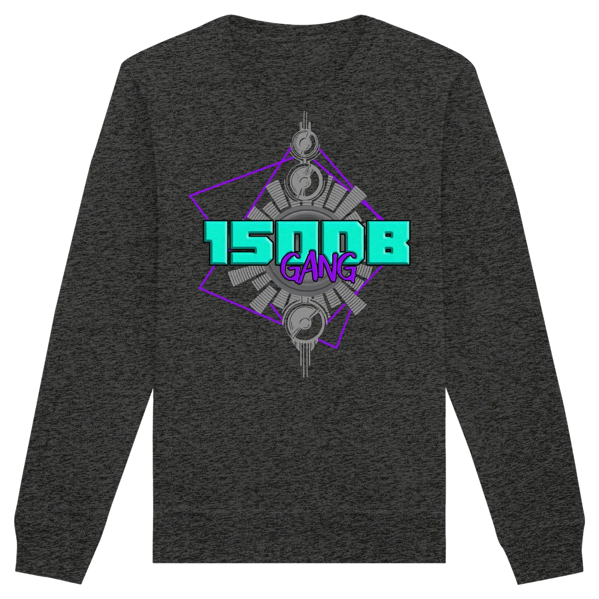150DB Gang Sweatshirt Dark Heather Grey XS – Produktbild 8