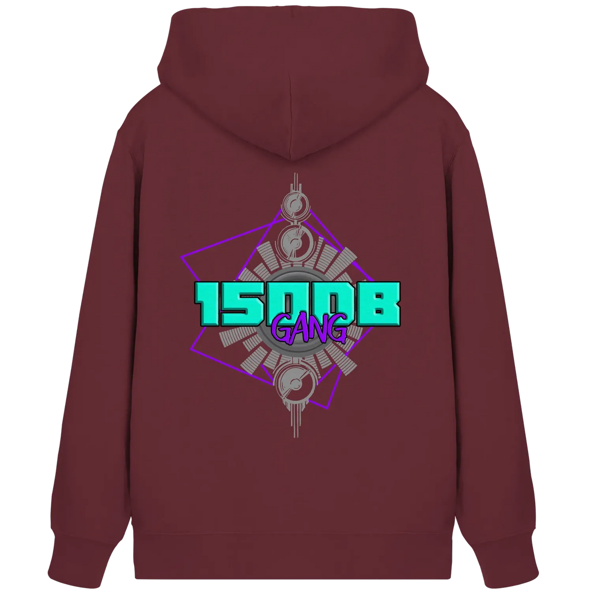 150DB Gang Zipper Burgundy XS – Produktbild 1