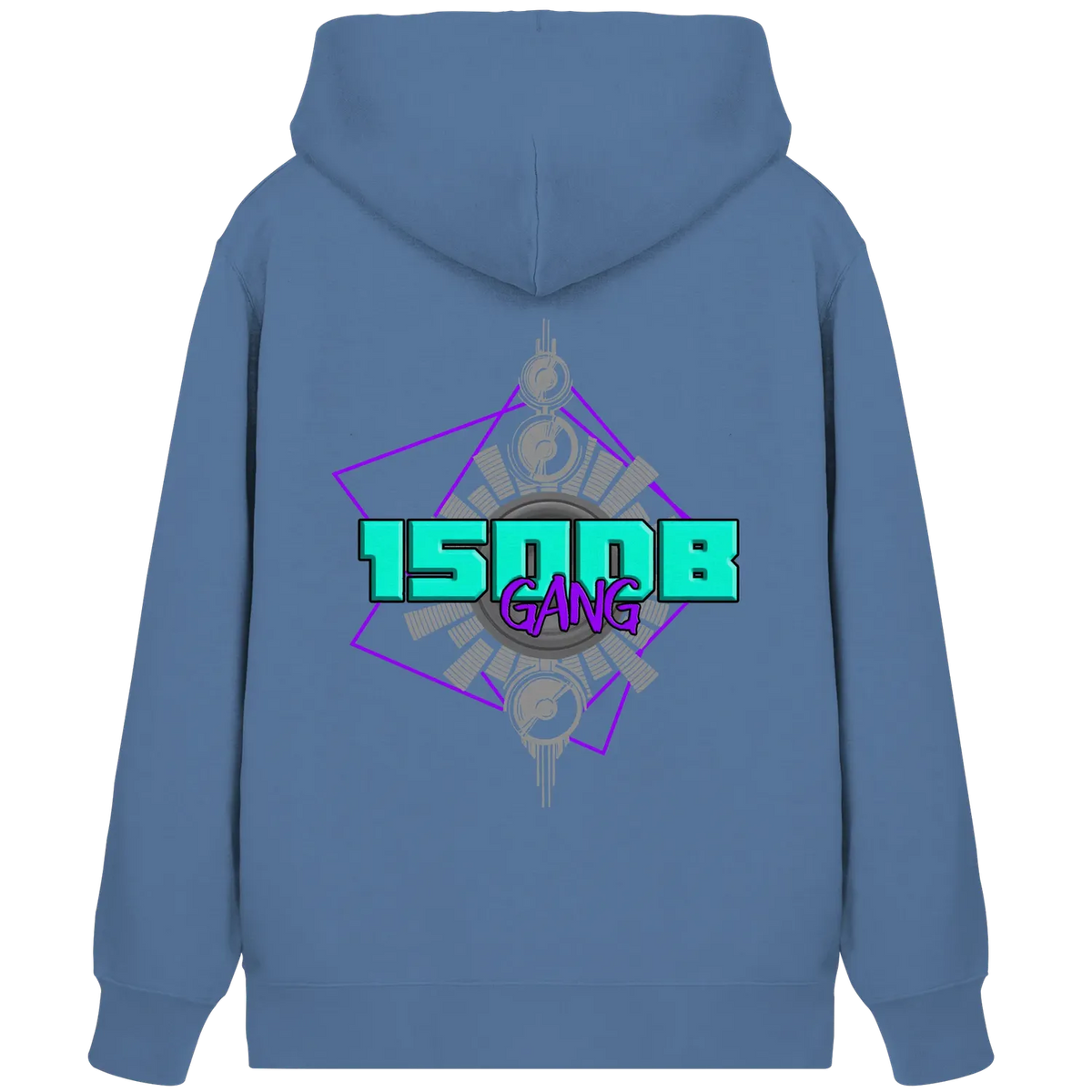150DB Gang Zipper Bright Blue XS – Produktbild 5
