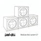 1x12" Midbass-12 Zoll Lautsprechergehäuse-Loud as Hell-BassBuddys | Shop