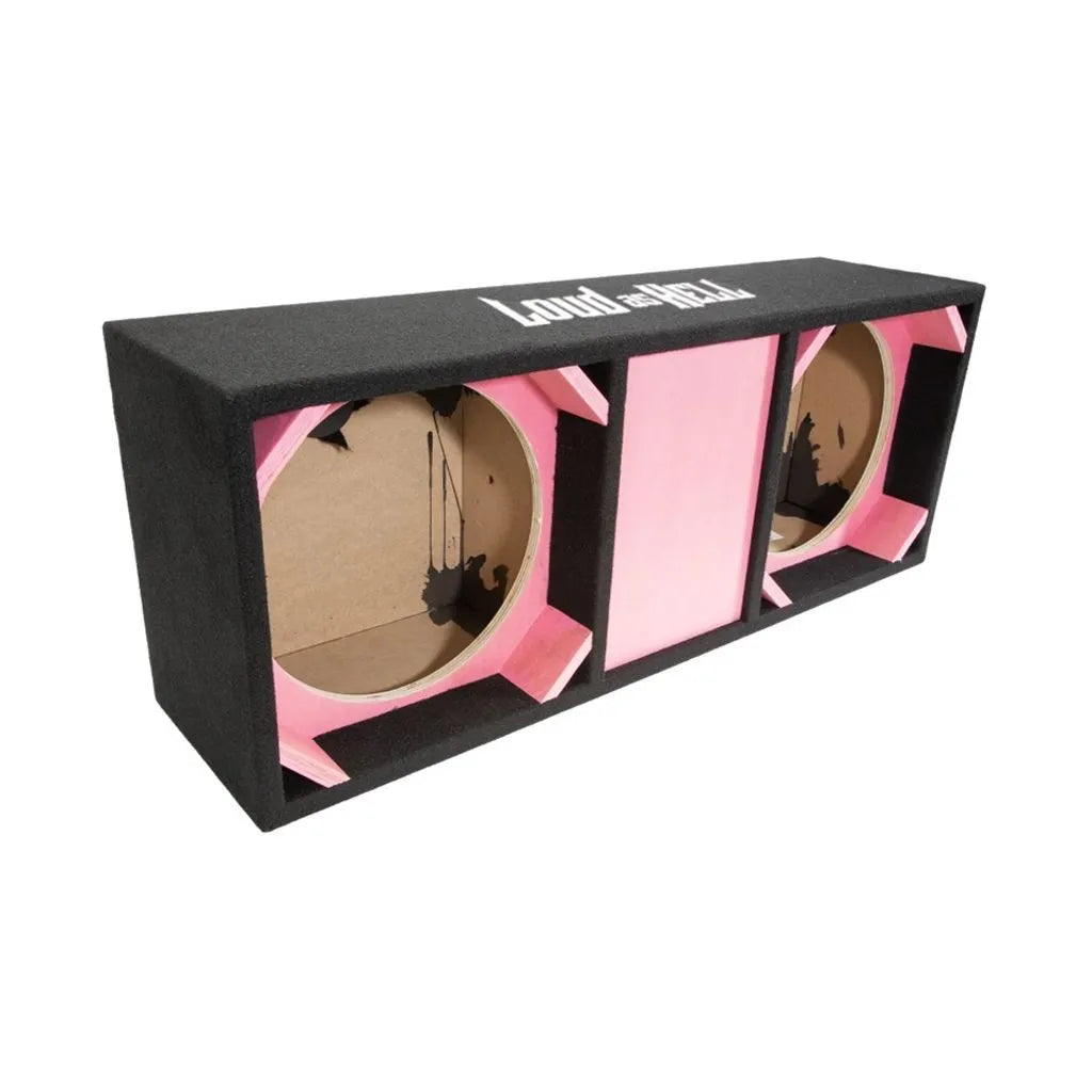 2x12" Pro-12 Zoll Lautsprechergehäuse-Loud as Hell-Schwarz-BassBuddys | Shop