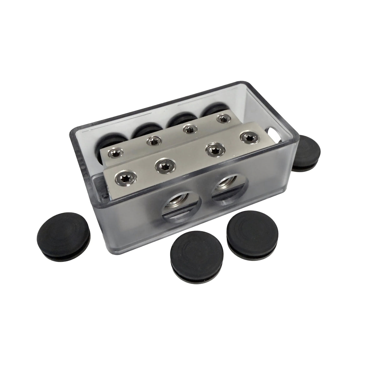 4-600440 STAGE 2 Verteilerblock 4×35/50 mm² auf 4×20/25 mm²