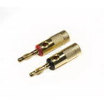 4-600815 Bananenstecker Set 2 Stück