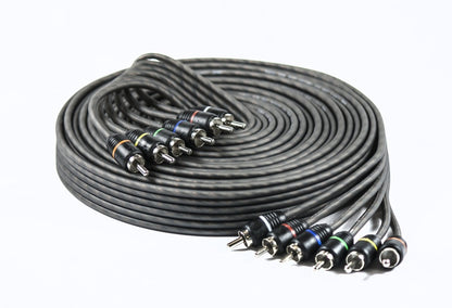 4-800157 STAGE1 Cinch-Kabel 5,5 m 6-Kanal