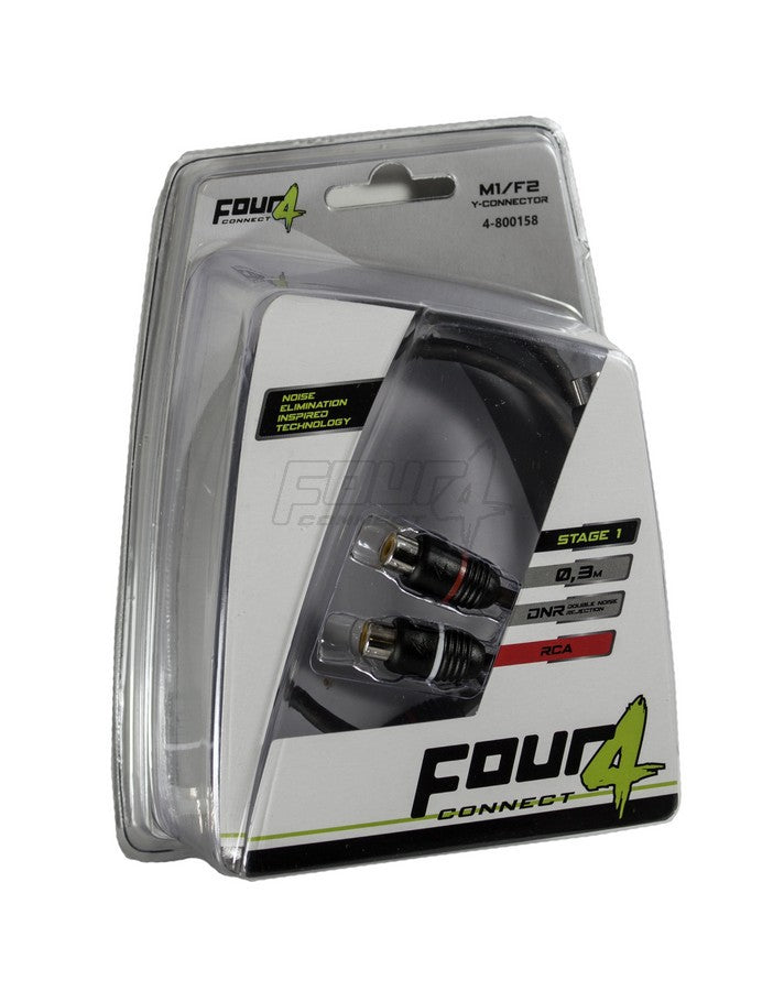 4-800158 STAGE1 Y-Adapter 1×M auf 2×W