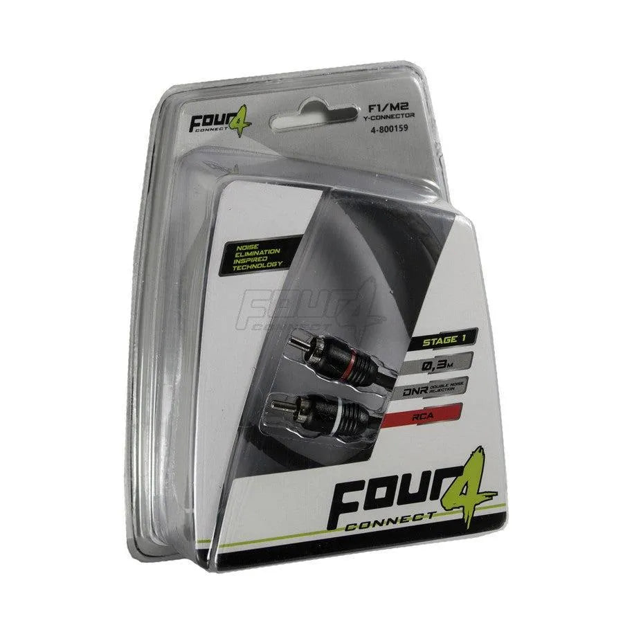 4-800159 STAGE1 Y-Adapter 1×W auf 2×M