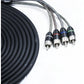 4-800256 STAGE2 Cinch-Kabel 5,5 m 4-Kanal