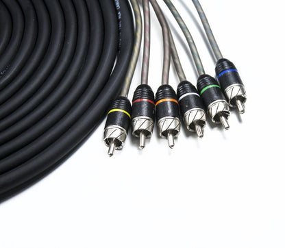 4-800257 STAGE2 Cinch-Kabel 5,5 m 6-Kanal