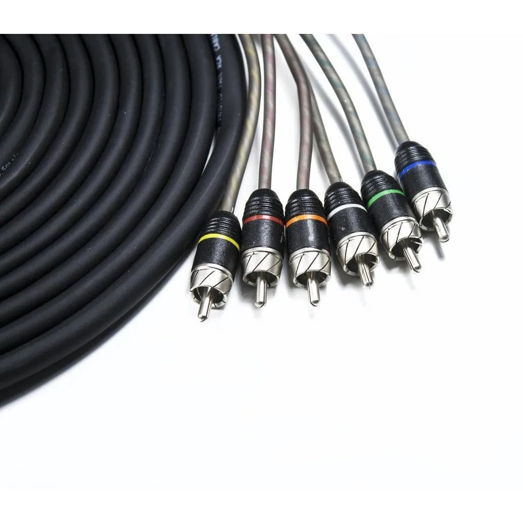 4-800257 STAGE2 Cinch-Kabel 5,5 m 6-Kanal