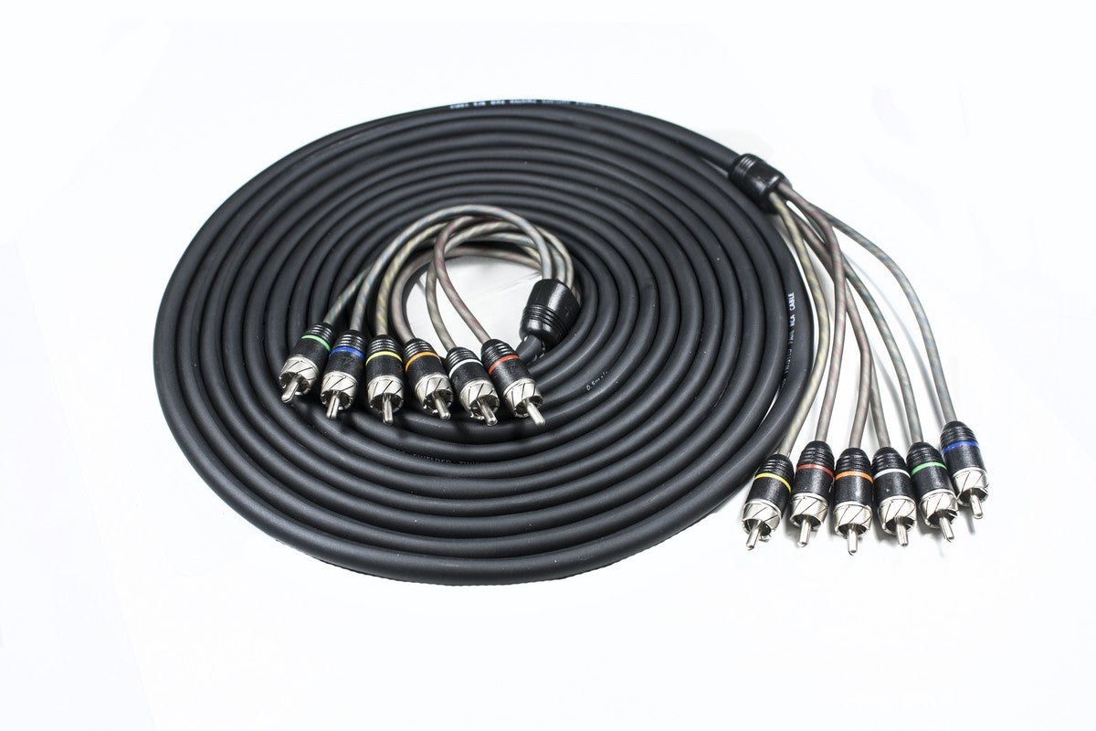 4-800257 STAGE2 Cinch-Kabel 5,5 m 6-Kanal