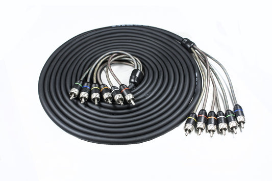 4-800257 STAGE2 Cinch-Kabel 5,5 m 6-Kanal