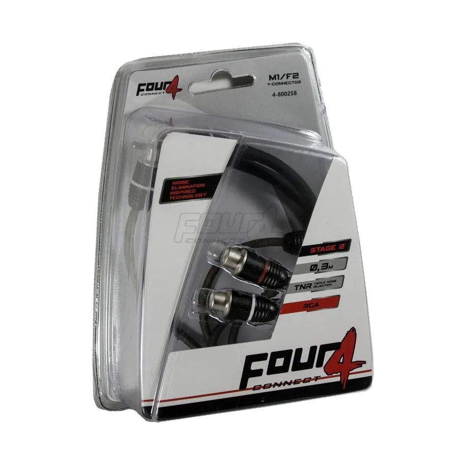 4-800258 STAGE2 Y-Adapter 1×M auf 2×W