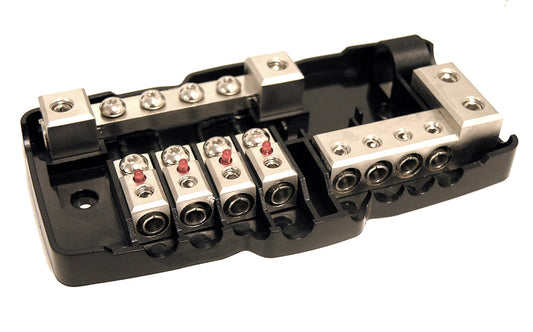 4-FB420 Plus/Minus-Sicherungshalter 2×50 mm² / 4×20 mm²