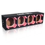 4x6.5" Kickbass-box Pink-6,5 Zoll Lautsprechergehäuse-Loud as Hell-BassBuddys | Shop