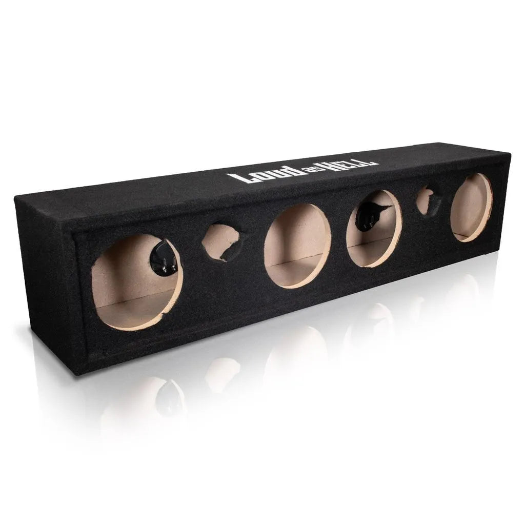 4x6.5" SPL board V2-6,5 Zoll Lautsprechergehäuse-Loud as Hell-BassBuddys | Shop