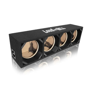 4x8" Kick Board-8 Zoll Lautsprechergehäuse-Loud as Hell-Schwarz-BassBuddys | Shop