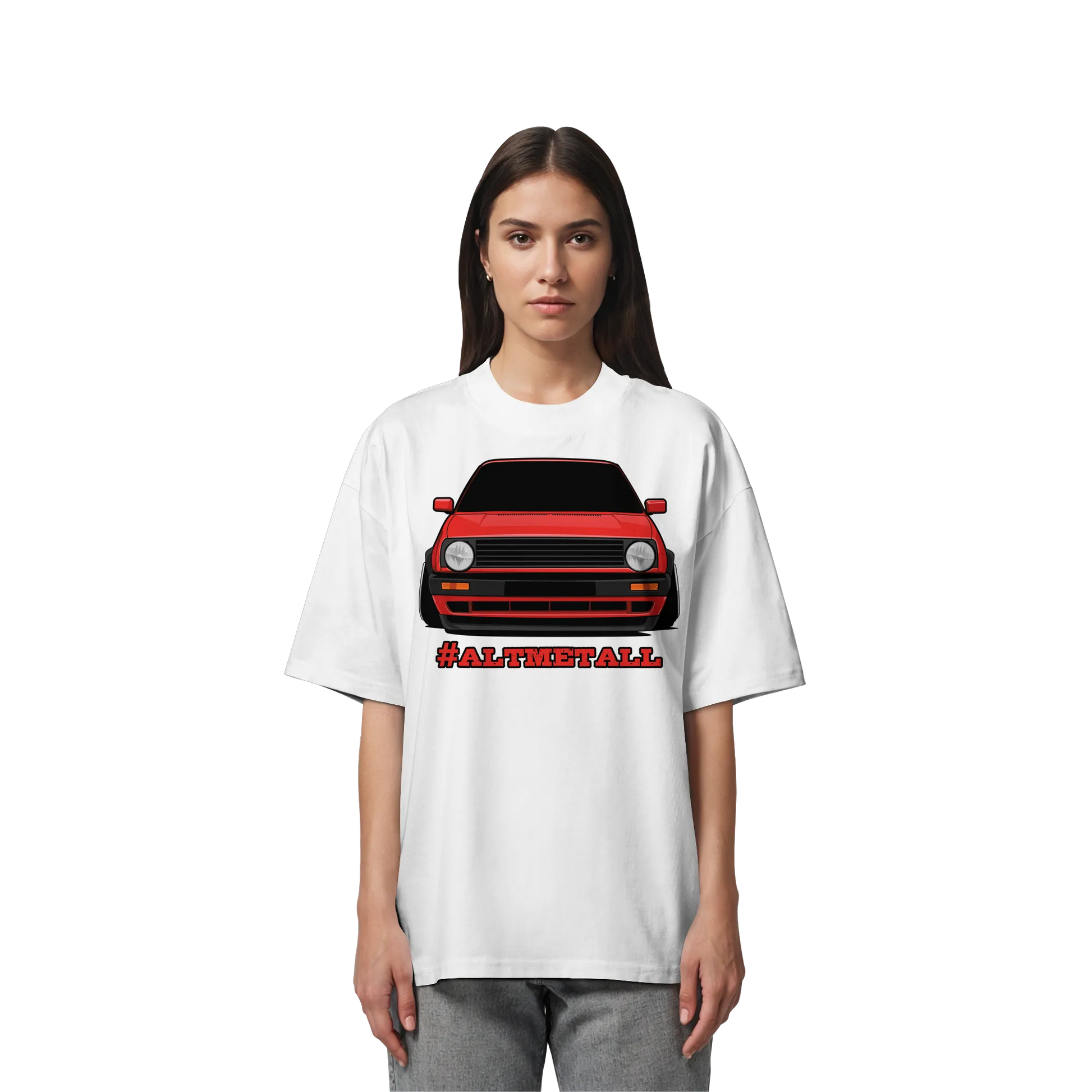 #ALTMETALL Oversize Shirt