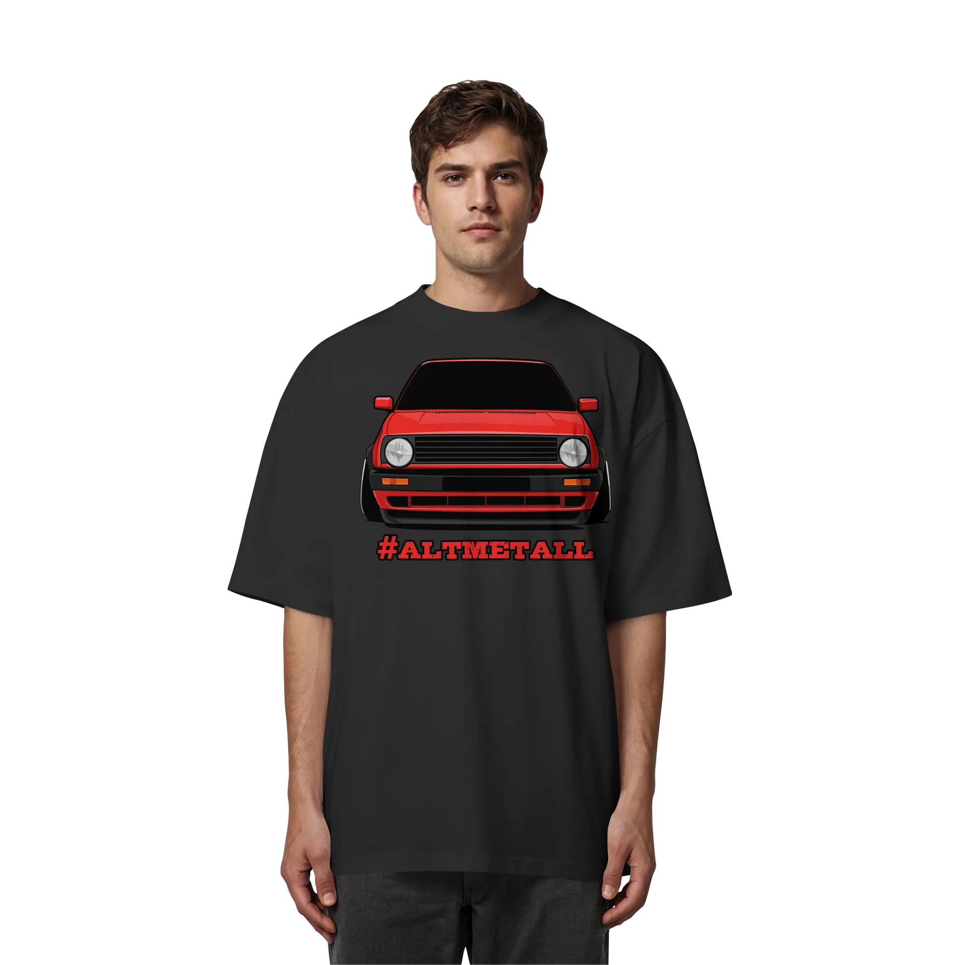 #ALTMETALL Oversize Shirt