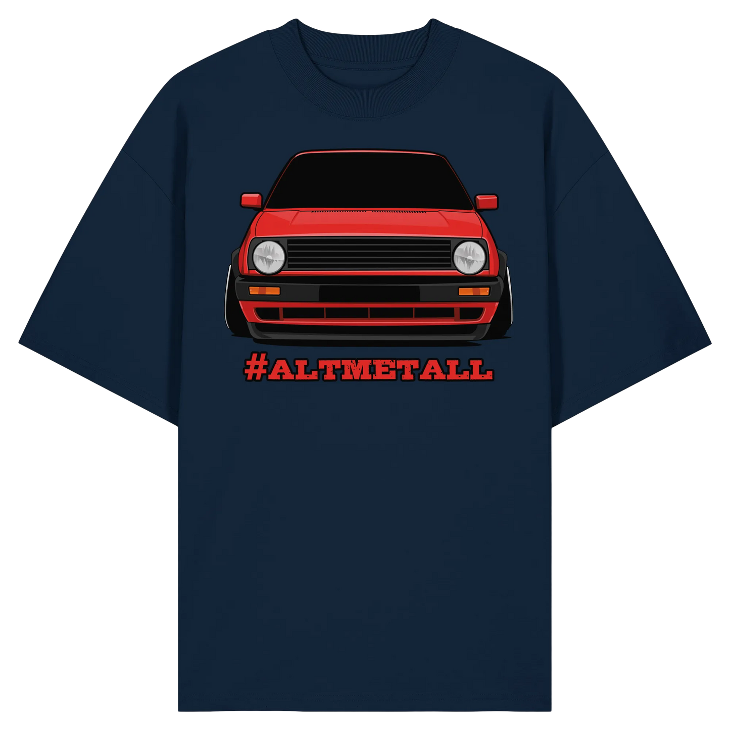 #ALTMETALL Oversize Shirt