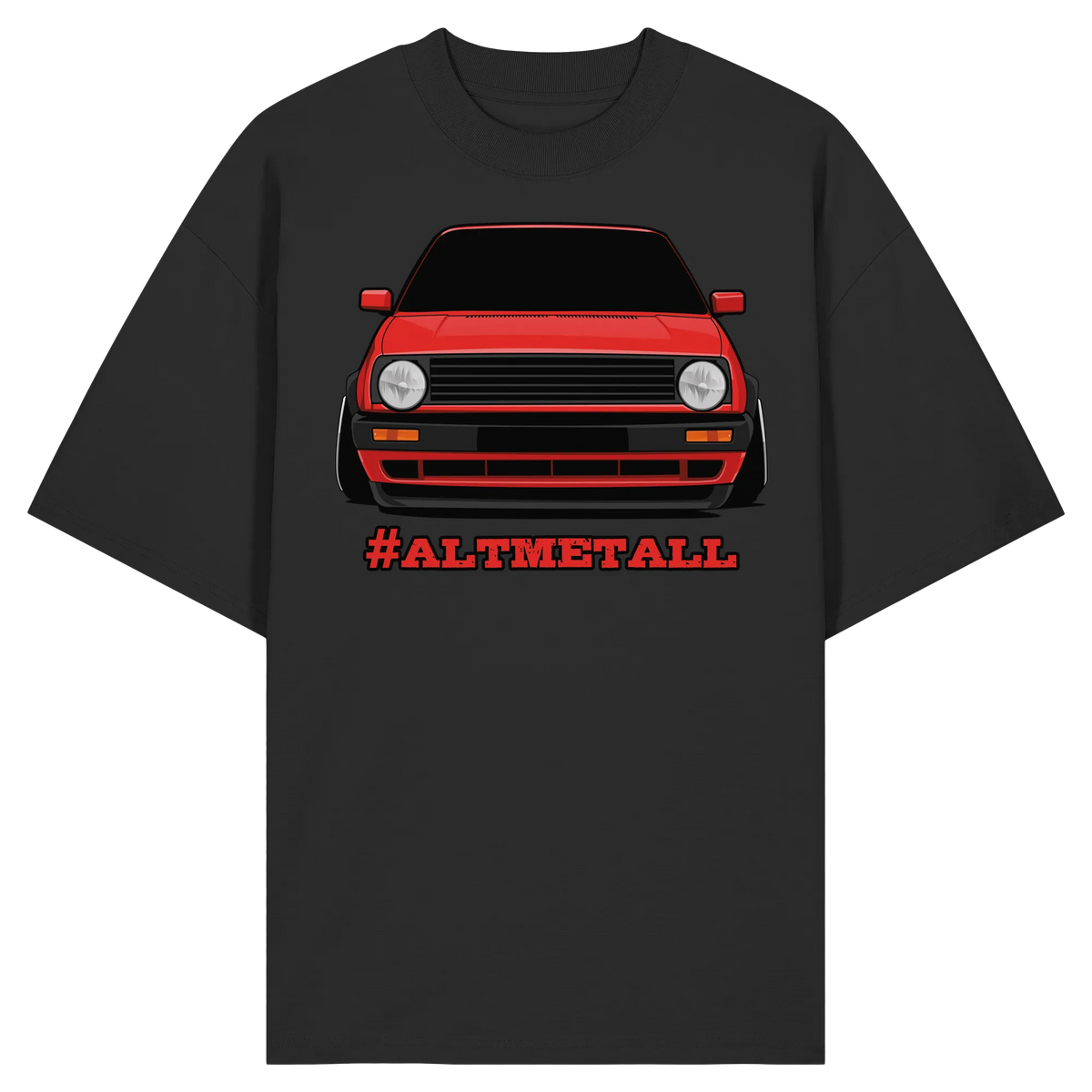 #ALTMETALL Oversize Shirt-Unisex-Shirts-BassBuddys-Black-XS-BassBuddys | Shop