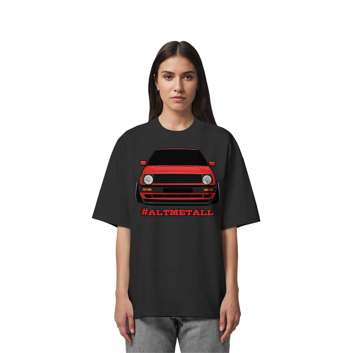#ALTMETALL Oversize Shirt-Unisex-Shirts-BassBuddys-White-XS-BassBuddys | Shop
