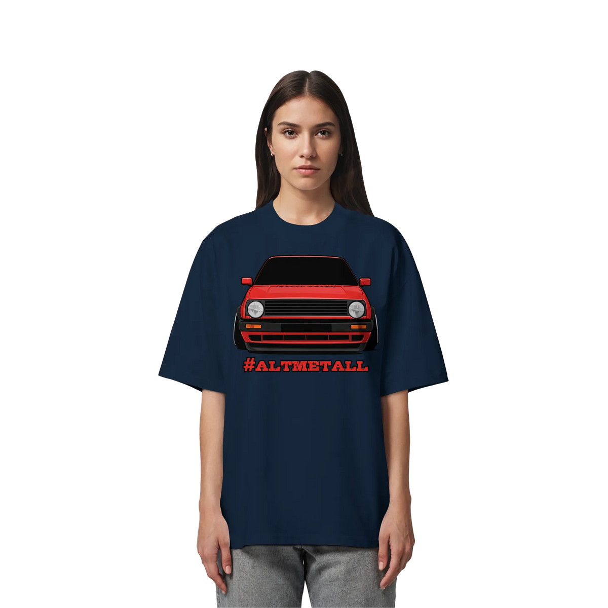#ALTMETALL Oversize Shirt-Unisex-Shirts-BassBuddys-White-XS-BassBuddys | Shop