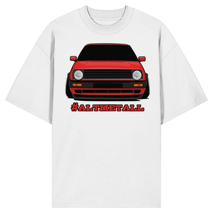 #ALTMETALL Oversize Shirt-Unisex-Shirts-BassBuddys-White-XS-BassBuddys | Shop