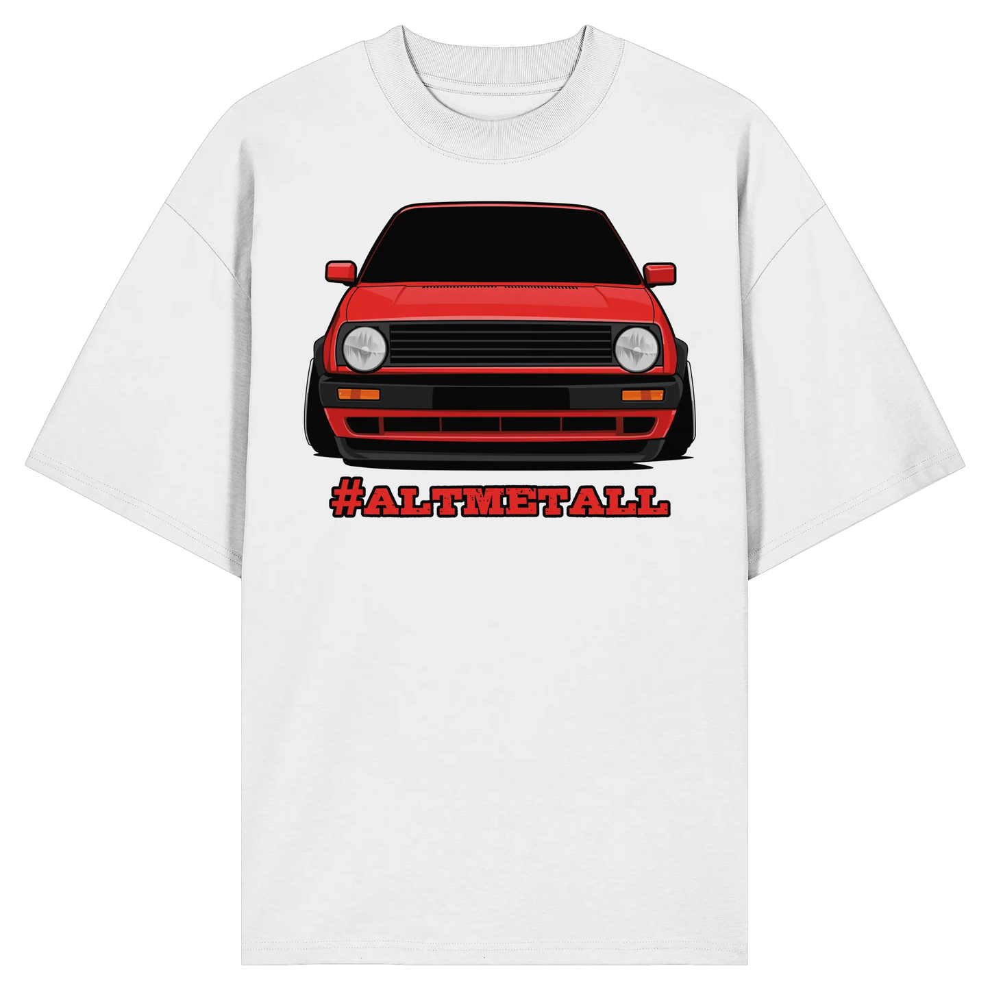 #ALTMETALL Oversize Shirt