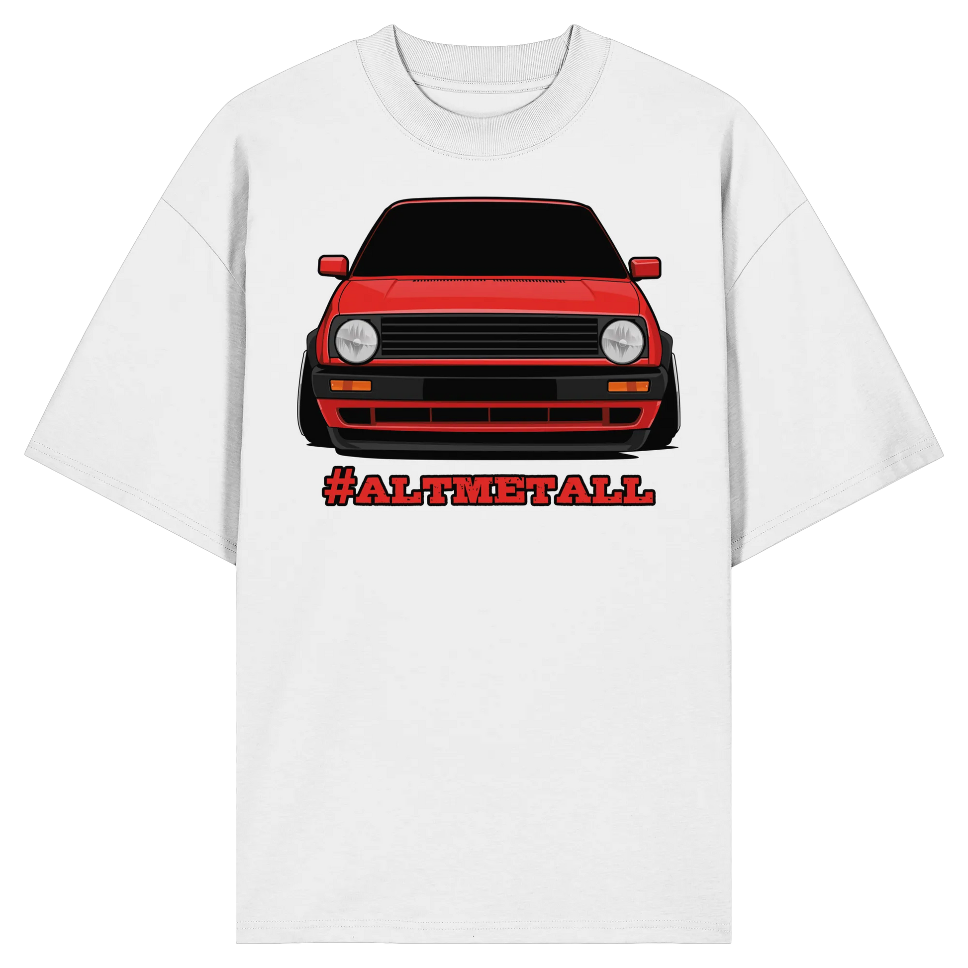 #ALTMETALL Oversize Shirt