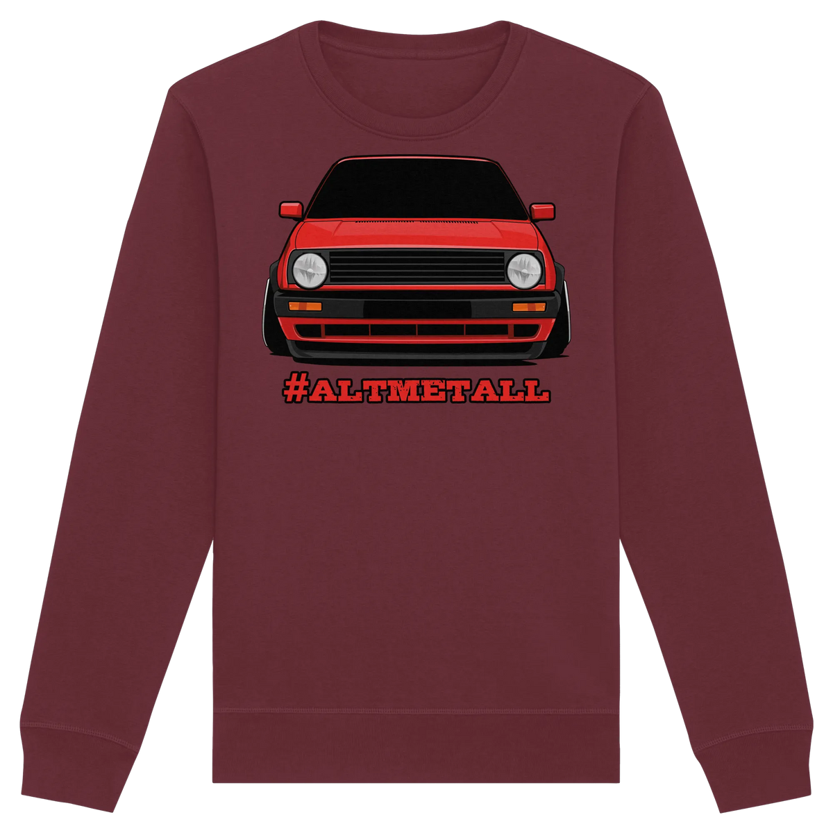 #ALTMETALL Sweatshirt-Sweatshirts-BassBuddys-Burgundy-XS-BassBuddys | Shop