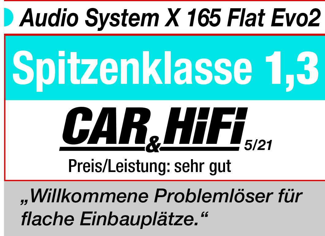X165 FL EVO3 – Audio System
